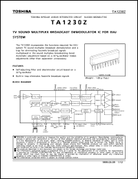 Click here to download TA1230Z Datasheet