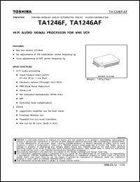 Click here to download TA1246AF Datasheet