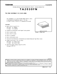 Click here to download TA2030FN Datasheet