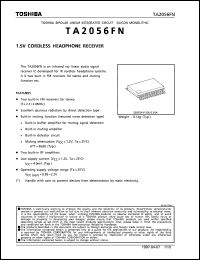Click here to download TA2056FN Datasheet