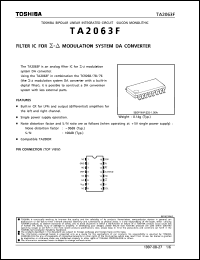 Click here to download TA2063F Datasheet