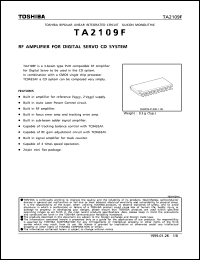 Click here to download TA2109F Datasheet