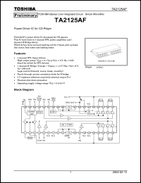 Click here to download TA2125AF Datasheet