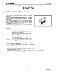 Click here to download TA8275H Datasheet
