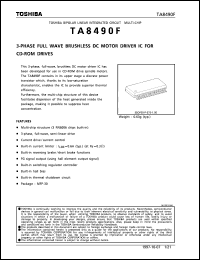 Click here to download TA8490F Datasheet