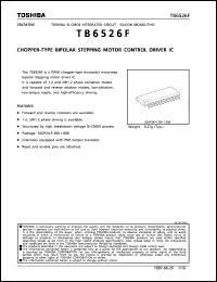 Click here to download TB6526F Datasheet