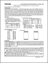 Click here to download TC55V2001FRI-10 Datasheet