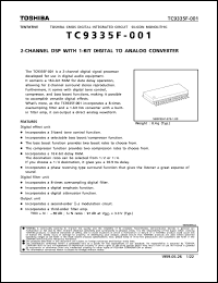 Click here to download TC9335F-001 Datasheet