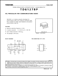 Click here to download TD6127BP Datasheet