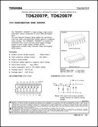 Click here to download TD62007F Datasheet