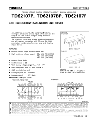 Click here to download TD62107 Datasheet