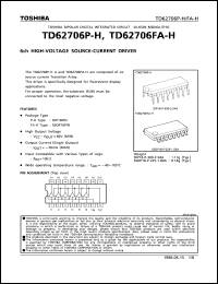 Click here to download TD62706A-H Datasheet