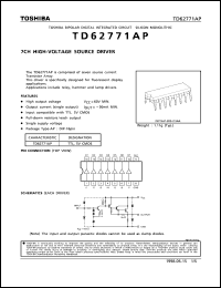 Click here to download TD62771AP Datasheet