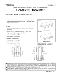 Click here to download TD62801F Datasheet