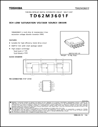 Click here to download TD62M3601 Datasheet