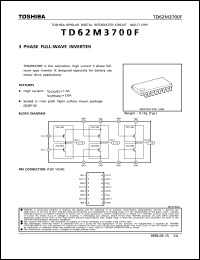 Click here to download TD62M3700 Datasheet