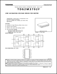Click here to download TD62M3702 Datasheet