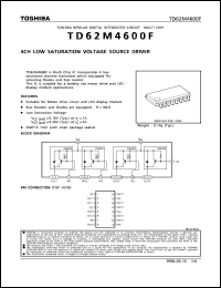 Click here to download TD62M4600F Datasheet