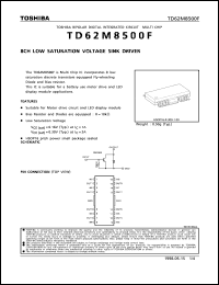 Click here to download TD62M8500 Datasheet