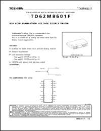 Click here to download TD62M8601 Datasheet