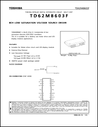 Click here to download TD62M8603 Datasheet