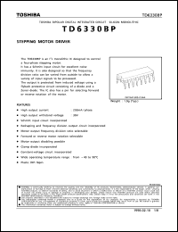 Click here to download TD6330BP Datasheet