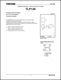 Click here to download TLP126 Datasheet