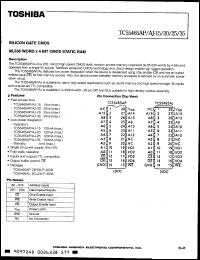 Click here to download TC55465AP-35 Datasheet