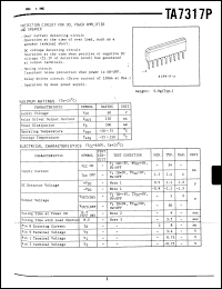 Click here to download TA7317P Datasheet