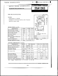 Click here to download 2SA1263 Datasheet