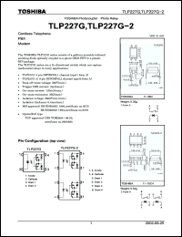 Click here to download TLP227G Datasheet