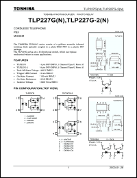 Click here to download TLP227G-2N Datasheet