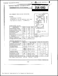 Click here to download 2SA1093 Datasheet