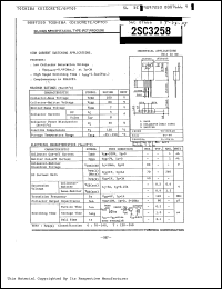 Click here to download 2SC3258 Datasheet