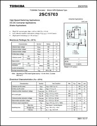 Click here to download 2SC5703 Datasheet