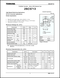 Click here to download 2SC5713 Datasheet