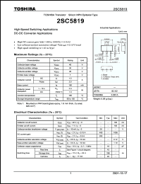 Click here to download 2SC5819 Datasheet