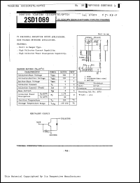 Click here to download 2SD1069 Datasheet