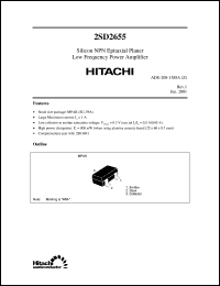 Click here to download 2SD2655 Datasheet