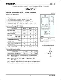 Click here to download 2SJ619 Datasheet