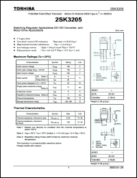 Click here to download 2SK3205 Datasheet