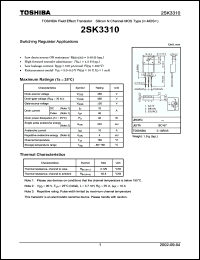 Click here to download 2SK3310 Datasheet