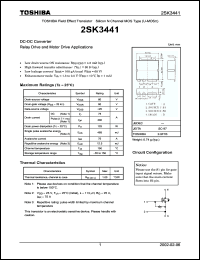Click here to download 2SK3441 Datasheet
