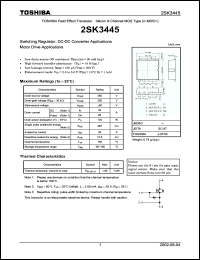 Click here to download 2SK3445 Datasheet