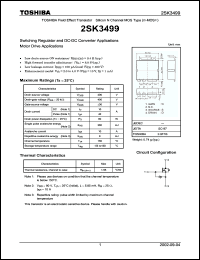 Click here to download 2SK3499 Datasheet