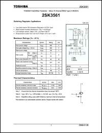 Click here to download 2SK3561 Datasheet