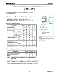 Click here to download 2SK3669 Datasheet