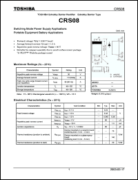 Click here to download CRS08 Datasheet