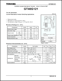 Click here to download GT40G121 Datasheet