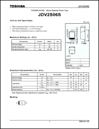 Click here to download JDV2S06 Datasheet
